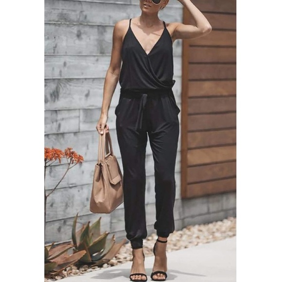 Drawstring Jumpsuit - Picture 4 of 4